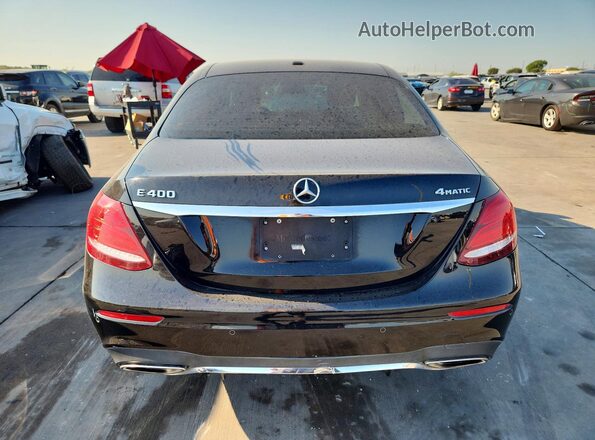 WDDZF6GB3JA428260 2018 MERCEDES-BENZ E Black Front interior view