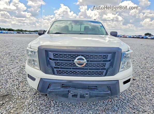 1N6AA1FA0MN518719 2021 NISSAN TITAN White Rear view