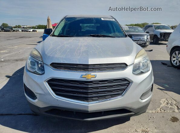 2GNALBEK7H1588424 2017 CHEVROLET EQUINOX Серебряный Вид сзади