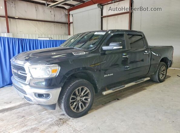 1C6SRFMTXKN644026 2019 RAM 1500 Black Rear left