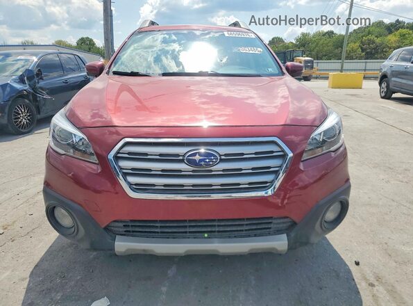 4S4BSANC1H3331848 2017 SUBARU OUTBACK Maroon Widok z tyłu