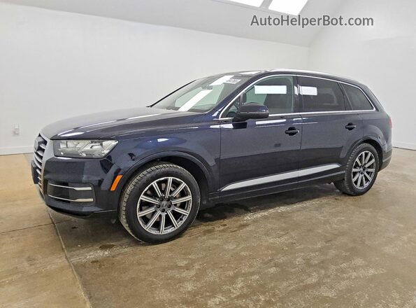 WA1LHAF76JD002713 2018 AUDI Q7 Black Հետևի ձախ