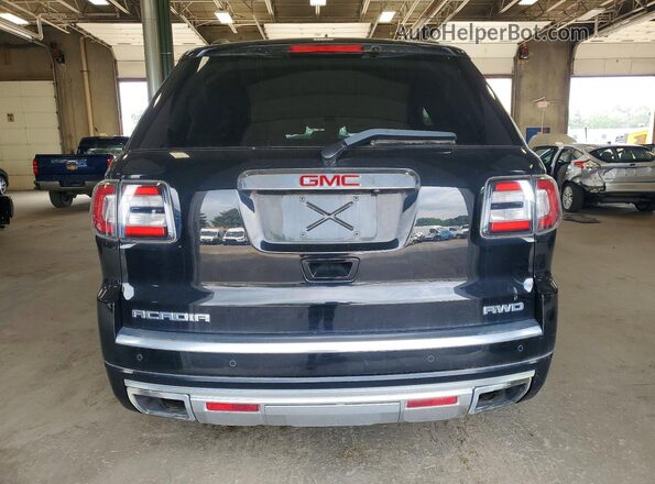 1GKKVTKD1GJ251730 2016 GMC ACADIA Black Սալոնի դիմացի տեսք
