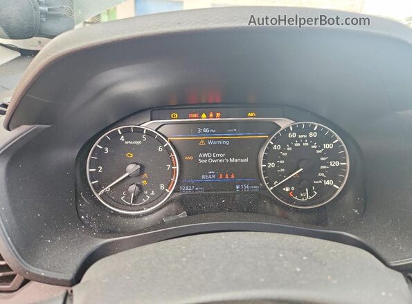 1N4BL4DW2TN309519 2026 NISSAN ALTIMA Серебряный Вид щитка приборов