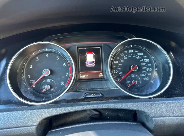 3VW5T7AU7MM000861 2021 VOLKSWAGEN GTI Black Вид панелі приладів