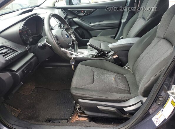 4S3GKAA63H3613144 2017 SUBARU IMPREZA Blue Vista del salpicadero