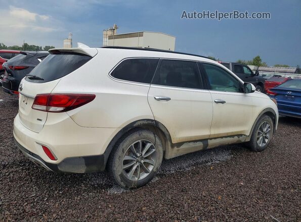 KM8SMDHF8HU217423 2017 HYUNDAI SANTA White Delantero derecho