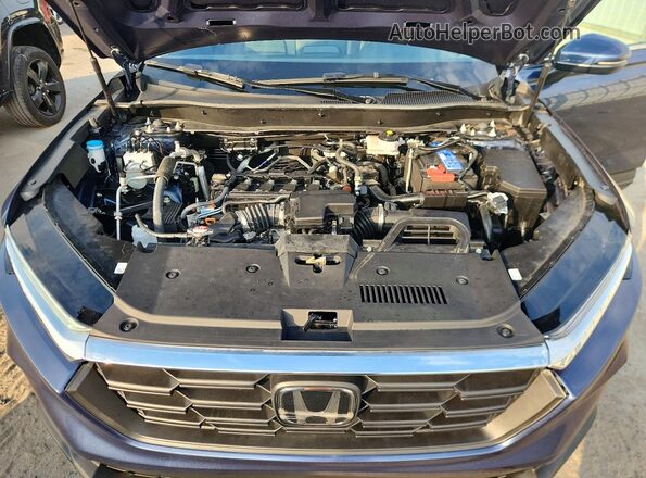 2HKRS4H75TH408009 2026 HONDA CR-V Blue Widok naklejki z numerem VIN