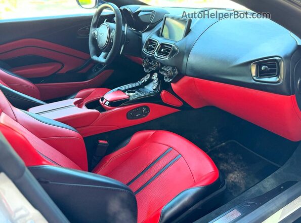 SCFSMGAW6PGN07660 2023 ASTON MARTIN VANTAGE Серебряный Вид сзади