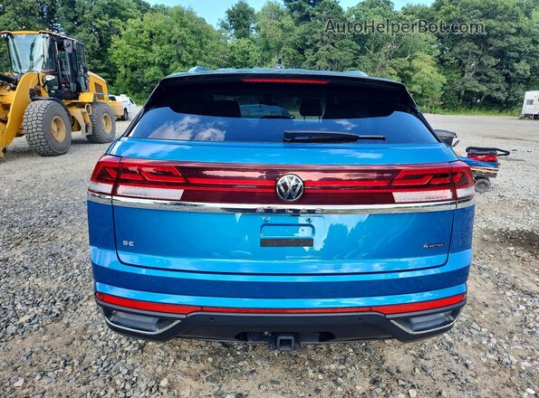 1V2HE2CA2RC234378 2024 VOLKSWAGEN ATLAS Blue Vista interior delantera