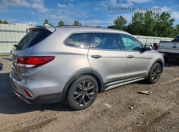 KM8SRDHF8HU179872 2017 HYUNDAI SANTA Серебряный Передняя правая четверть
