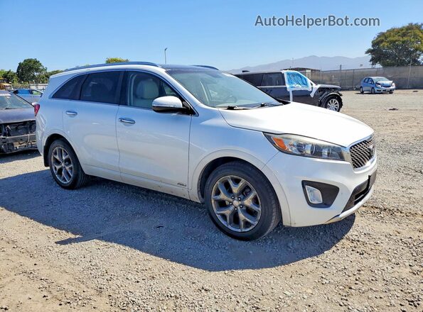 5XYPKDA58GG080291 2016 KIA SORENTO White წინა ხედი
