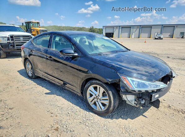 5NPD84LF6LH570674 2020 HYUNDAI ELANTRA Black Դիմացի տեսք
