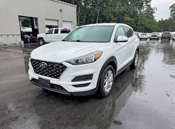 KM8J2CA49LU148951 2020 HYUNDAI TUCSON White Trasero izquierdo