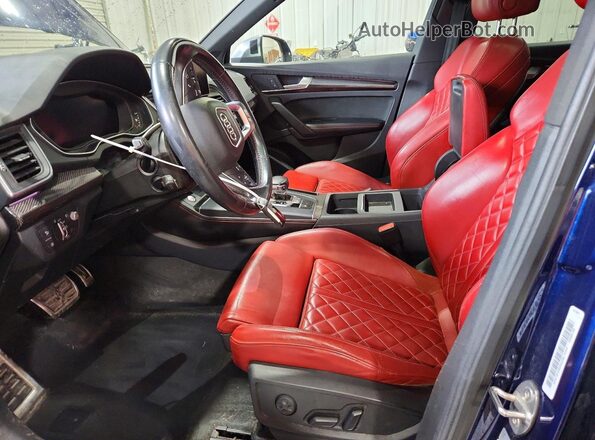 WA1C4AFY5J2210260 2018 AUDI SQ5 Синий Вид панели приборов