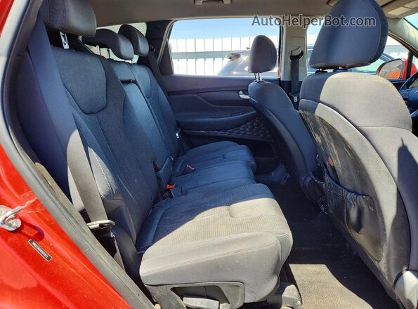 5NMS23AD1KH011873 2019 HYUNDAI SANTA Red Engine compartment view