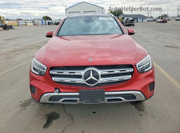 W1N0G8EB1LF816536 2020 MERCEDES-BENZ GLC-CLASS Red უკანა ხედი