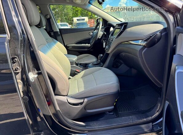 5NMZUDLB0HH035794 2017 HYUNDAI SANTA Серебряный Вид задних сидений