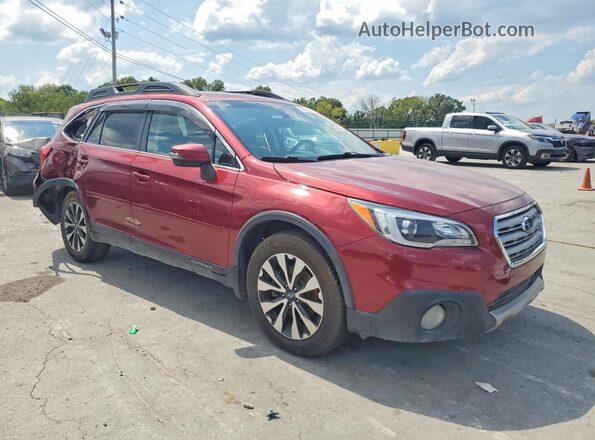 4S4BSANC1H3331848 2017 SUBARU OUTBACK Maroon Widok z przodu