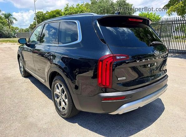 5XYP3DHC3LG005381 2020 KIA TELLURIDE Black უკანა მარჯვენა