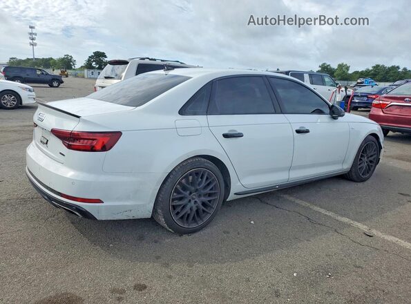 WAUFNAF45KA081003 2019 AUDI A4 Белый Передняя правая четверть