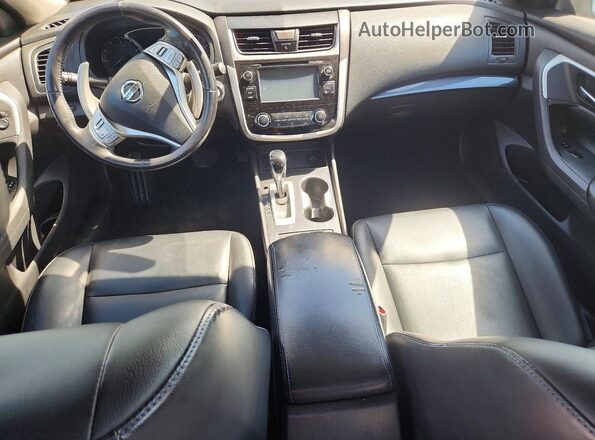 1N4AL3AP6JC255492 2018 NISSAN ALTIMA Black ხელსაწყოთა პანელის ხედი