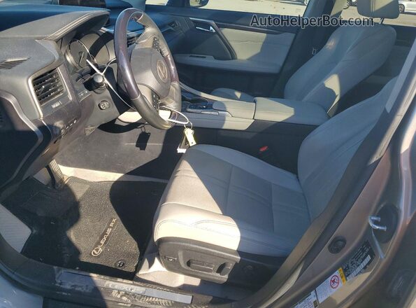 2T2BGMCA0KC032841 2019 LEXUS RX Silver წინა პანელის ხედი