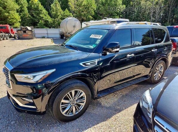 JN8AZ2AF5M9719470 2021 INFINITI QX80 Black Tył lewy