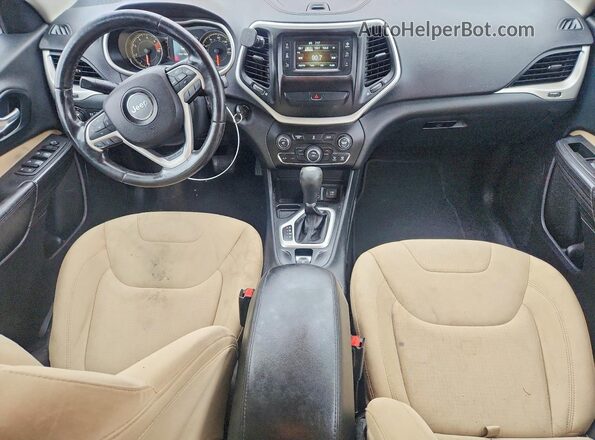 1C4PJLCB7GW230393 2016 JEEP CHEROKEE Красный Вид щитка приборов