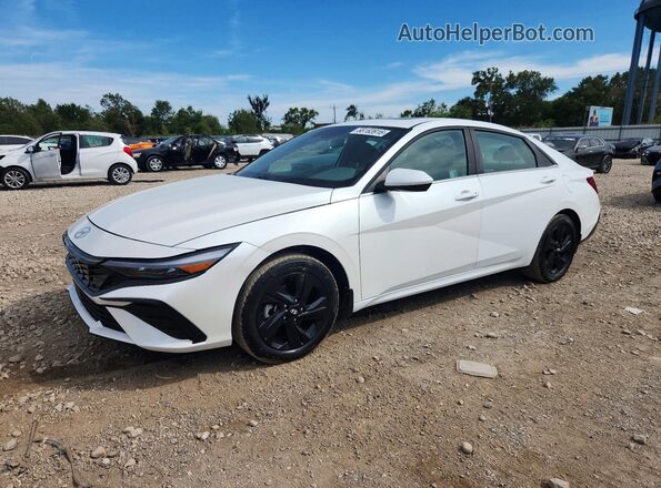 KMHLS4DG3SU989411 2025 HYUNDAI ELANTRA White Rear left