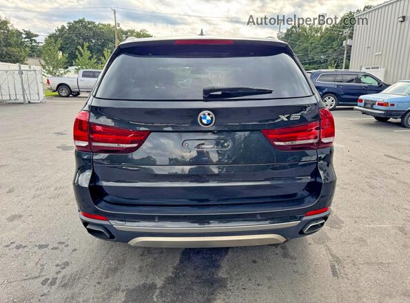 5UXKT0C31H0S81452 2017 BMW X5 Black Սալոնի դիմացի տեսք
