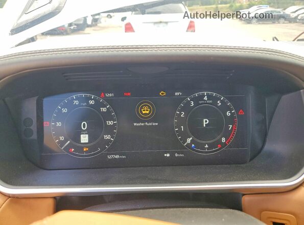 SALWV2SV6JA400150 2018 LAND ROVER RANGE White Vista de los asientos traseros