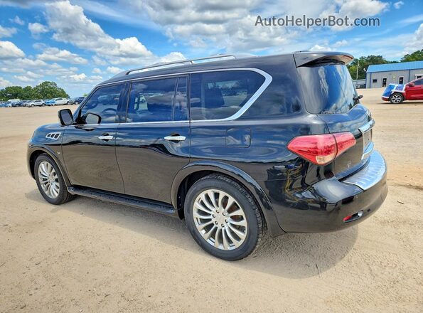 JN8AZ2NE5G9126519 2016 INFINITI QX80 Black Задня права чверть