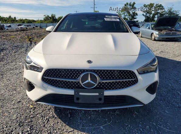 W1K5J4GB5SN522605 2025 MERCEDES-BENZ CLA-CLASS Белый Вид сзади