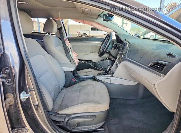 5NPD84LF0LH585011 2020 HYUNDAI ELANTRA Gray Առջևի վահանակի տեսք