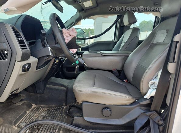 1FT7X2A68NEF34799 2022 FORD F250 Белый Вид панели приборов