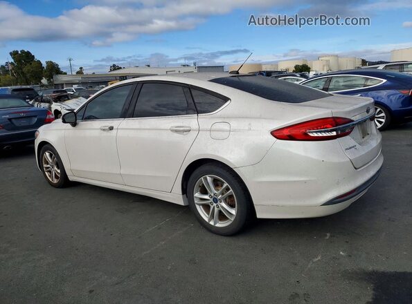 3FA6P0HD3JR150737 2018 FORD FUSION White უკანა მარჯვენა