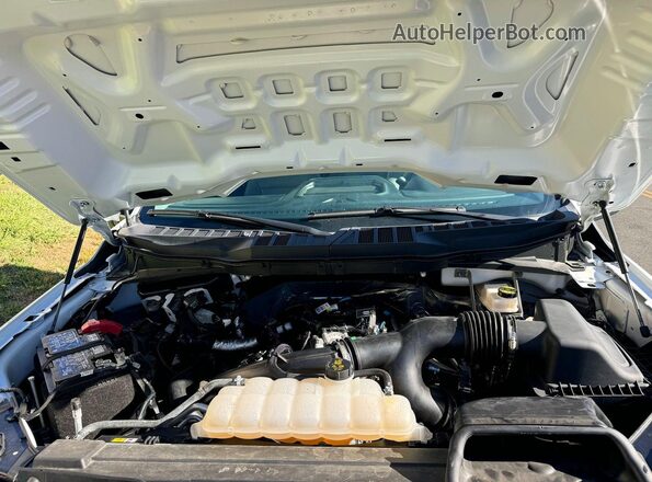 1FTMF1KP5SKD58508 2025 FORD F150 White Առջևի վահանակի տեսք