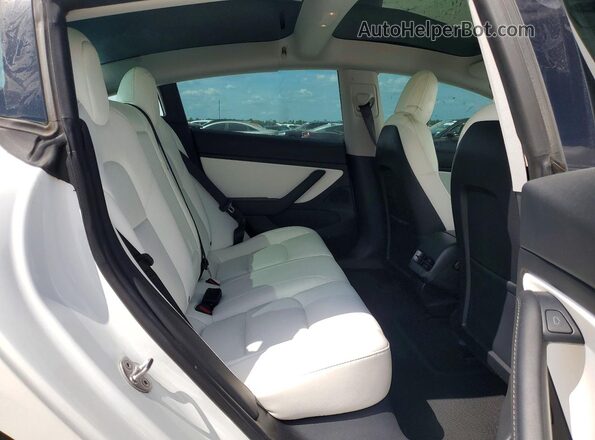 5YJ3E1EA5MF853720 2021 TESLA MODEL 3 Белый Вид подкапотного пространства
