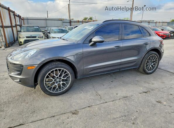 WP1AA2A5XJLB03982 2018 PORSCHE MACAN Gray Задня ліва чверть