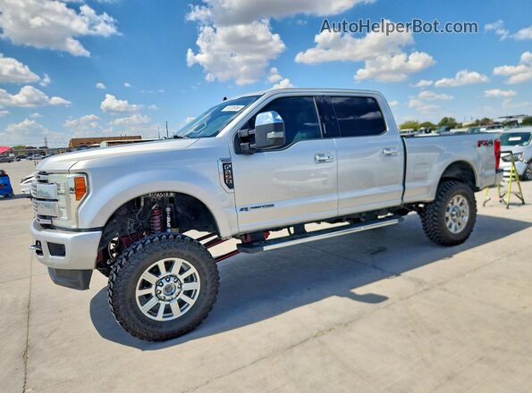 1FT7W2BT1KEC22231 2019 FORD F250 Silver Задня ліва чверть