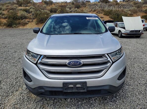 2FMPK4G98GBB78313 2016 FORD EDGE Серебряный Вид сзади
