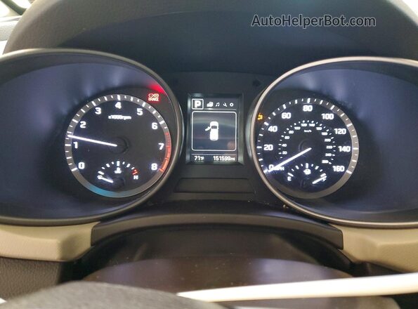 5XYZUDLB5HG489467 2017 HYUNDAI SANTA Серый Вид задних сидений