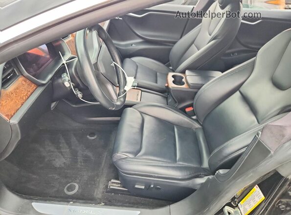 5YJSA1E25MF423668 2021 TESLA MODEL Black წინა პანელის ხედი