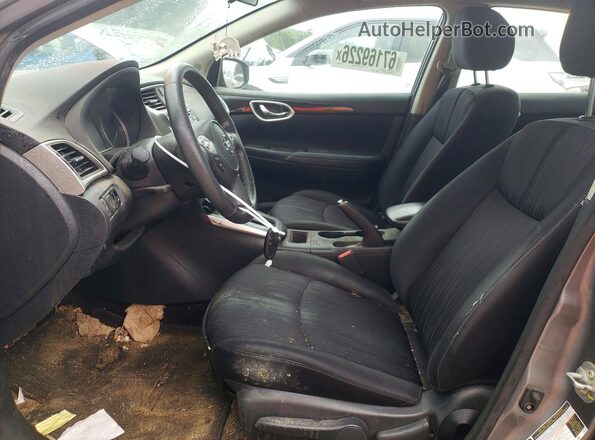 3N1AB7AP9HY306024 2017 NISSAN SENTRA Gray წინა პანელის ხედი