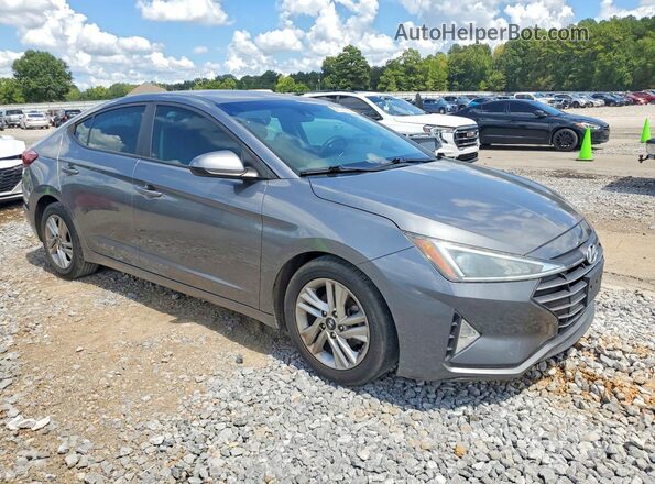 5NPD84LF2LH512058 2020 HYUNDAI ELANTRA Серый Вид спереди