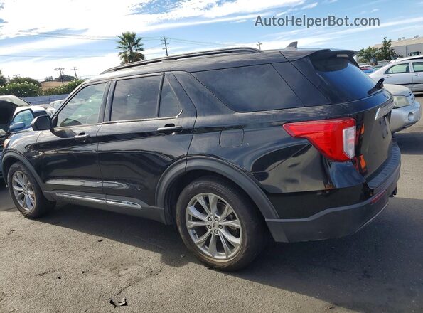 1FMSK7DH2LGB35922 2020 FORD EXPLORER Black Tył prawy