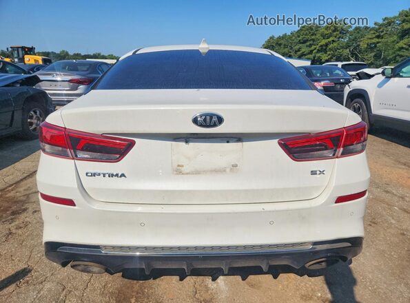 5XXGU4L13KG299984 2019 KIA OPTIMA White Вид салону спереду
