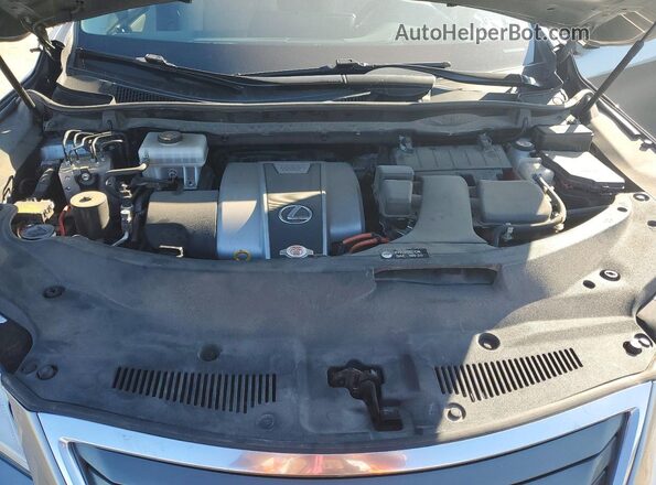 2T2BGMCA0KC032841 2019 LEXUS RX Silver ძრავის განყოფილების ხედი