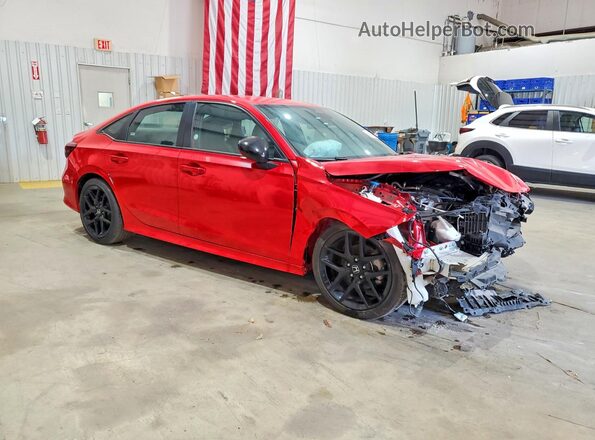 2HGFE2F54SH579424 2025 HONDA CIVIC Red Widok z przodu